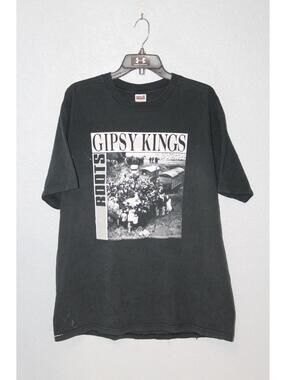 TRUE VINTAGE 2004 Gipsy Kings Band Roots Anvil T Shirt Crewneck Y2K Men Size XL